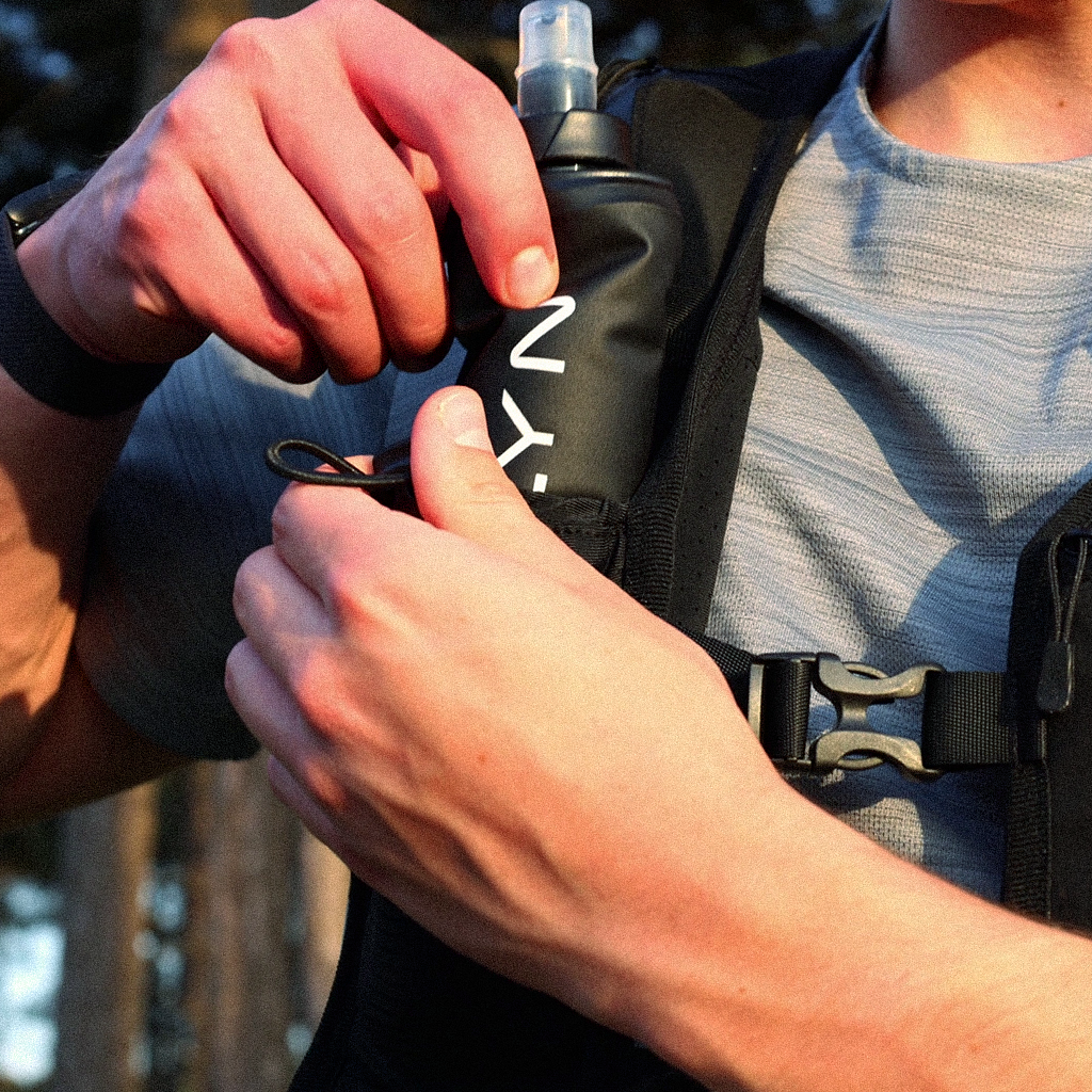 2 x Ultra-Light Collapsible Bottles