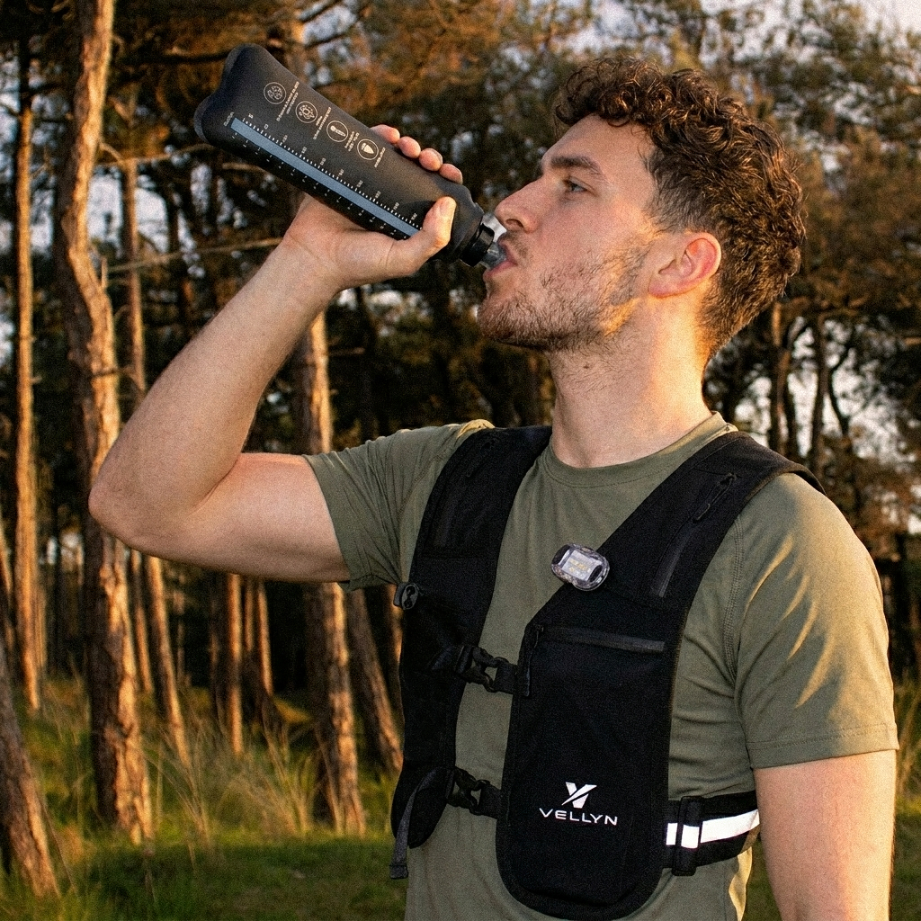 2 x Ultra-Light Collapsible Bottles